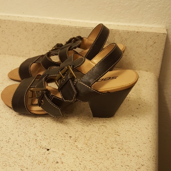 Soda leather Sandals - Picture 2 of 8